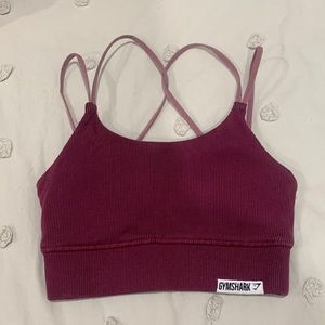 Gymshark criss-cross back padded sports bra